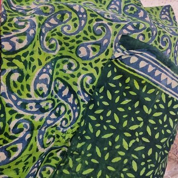 Mul Cotton Dress Material with Cotton Dupatta