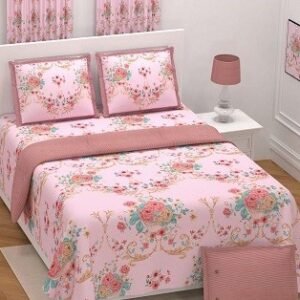 Premium Soft Nawabi Super King Size Cotton Bedsheet