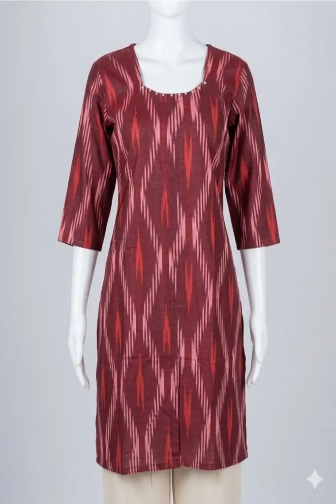 Maroon ikkat