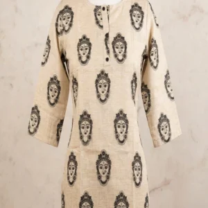 Madhubani Print Cotton Kurti